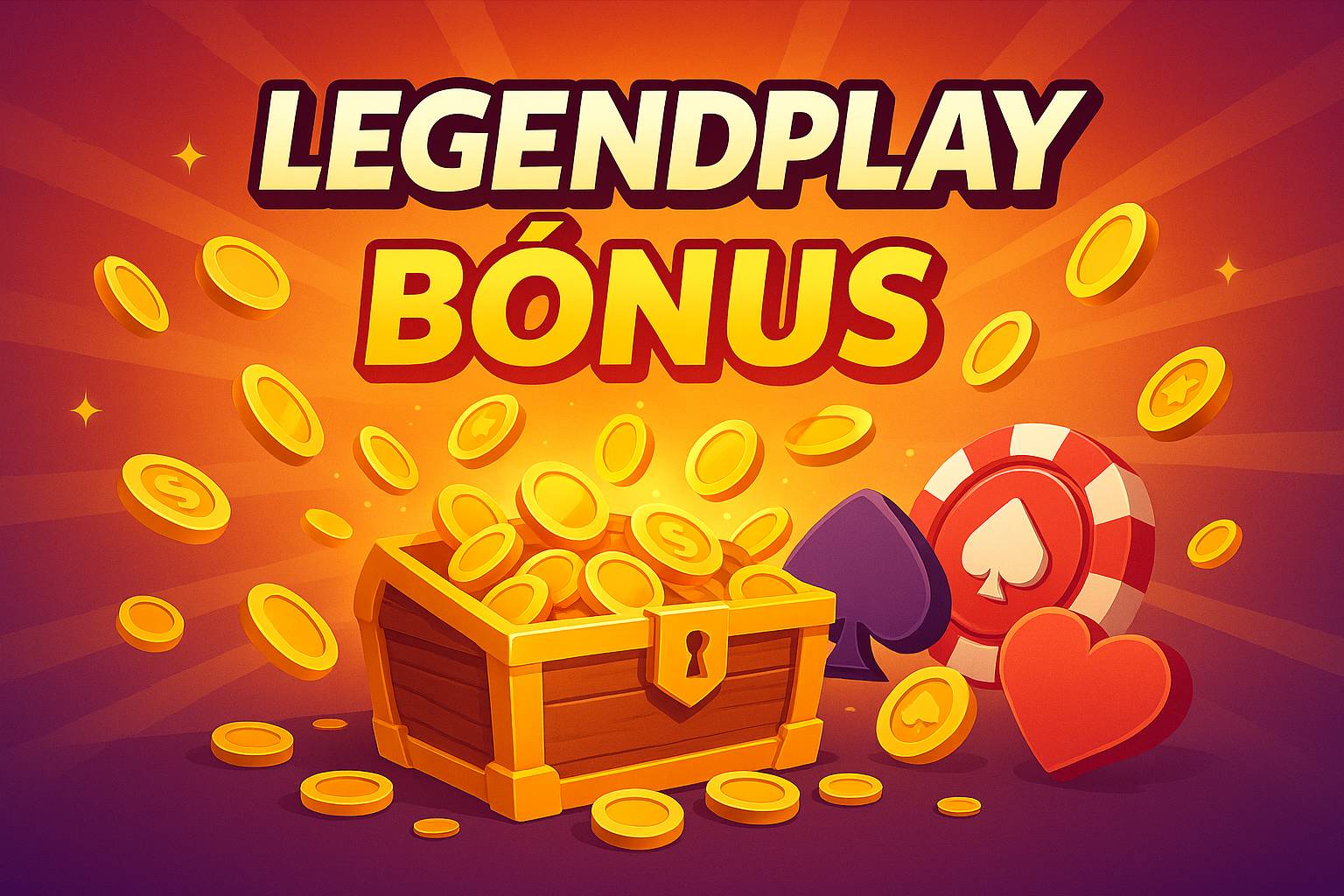 O bônus promocional LEGENDPLAY é uma ótima maneira de começar sua aventura