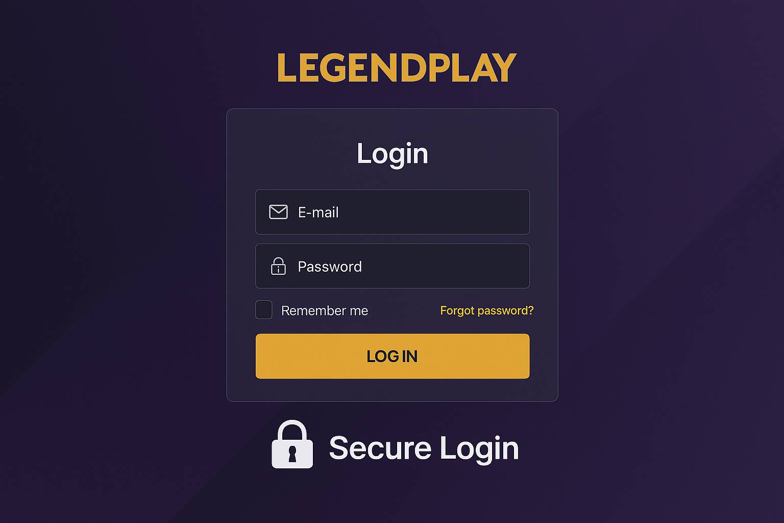 Registro na LEGENDPLAY Garante Acesso a uma Vasta Seleção de jogo