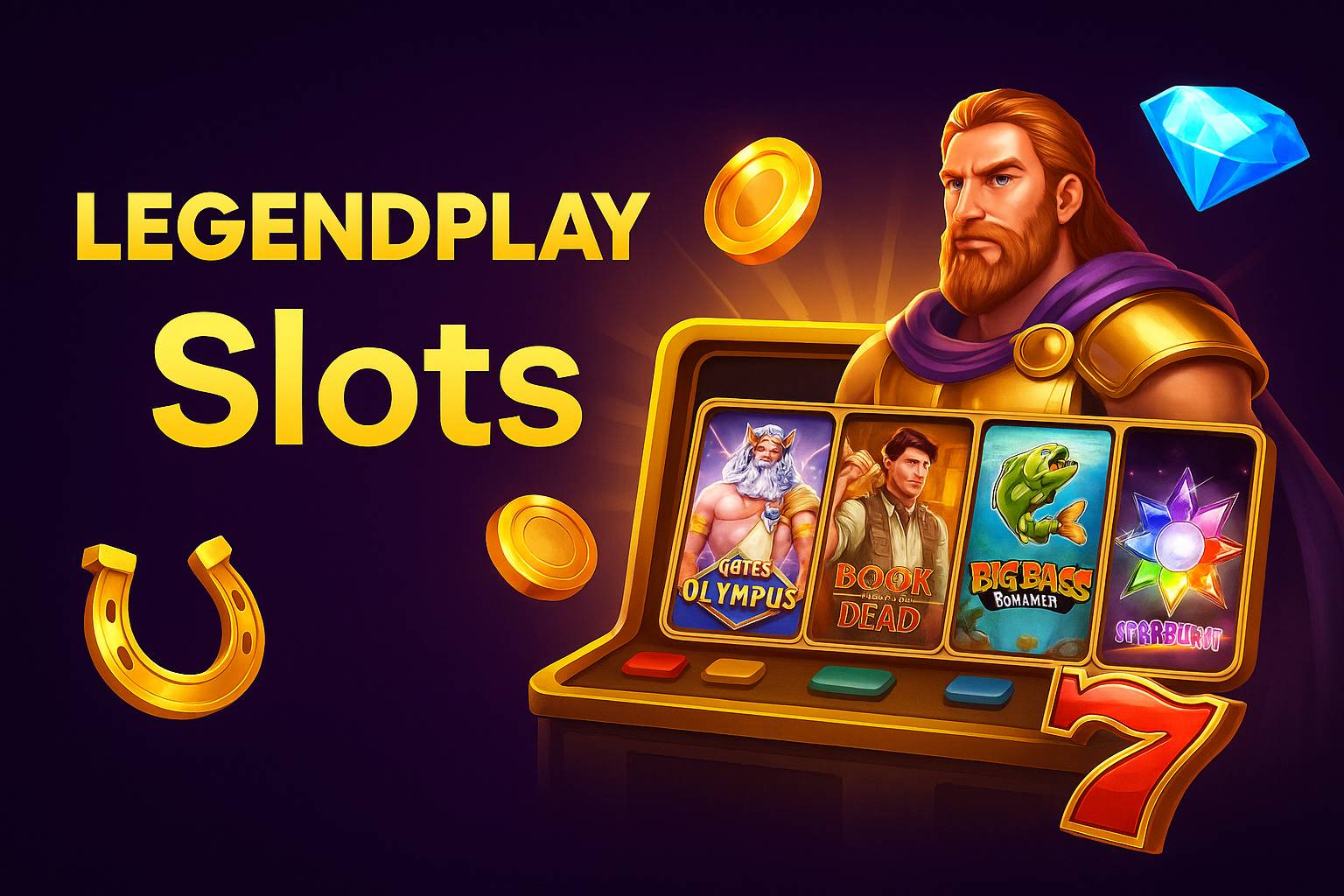 Explore o mundo das slot machines no LEGENDPLAY Casino